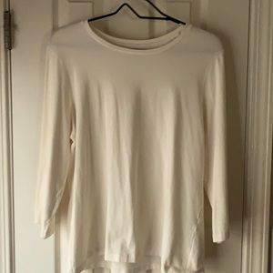 Chico’s tee with 3/4 sleeves   Chico 2(L/12)